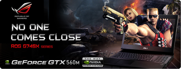 Asus G74SX - NVIDIA GTX 560M 3G GDDR5