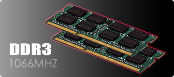 DDR3 - 1066MHz System Memory