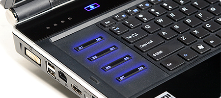 Eight Unique Programmable Gaming Keys