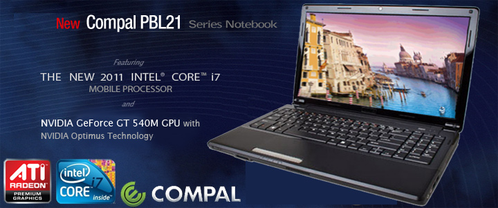 Compal KHLB2 Cheaper Gaming Laptop